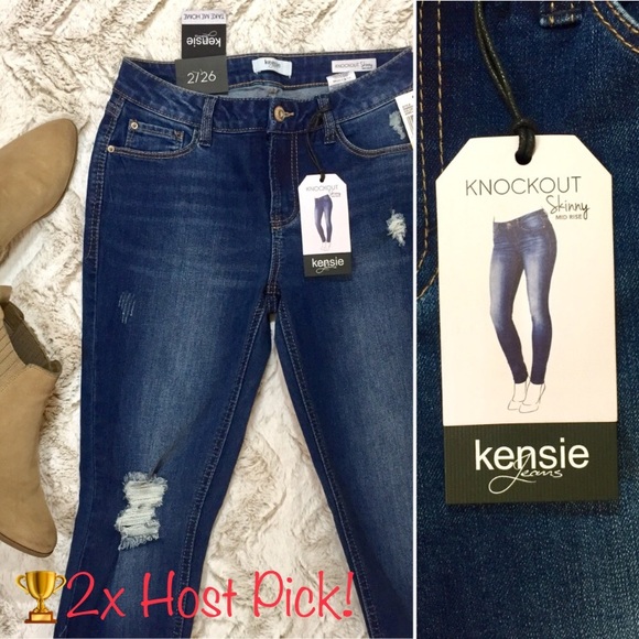 kensie knockout skinny jeans